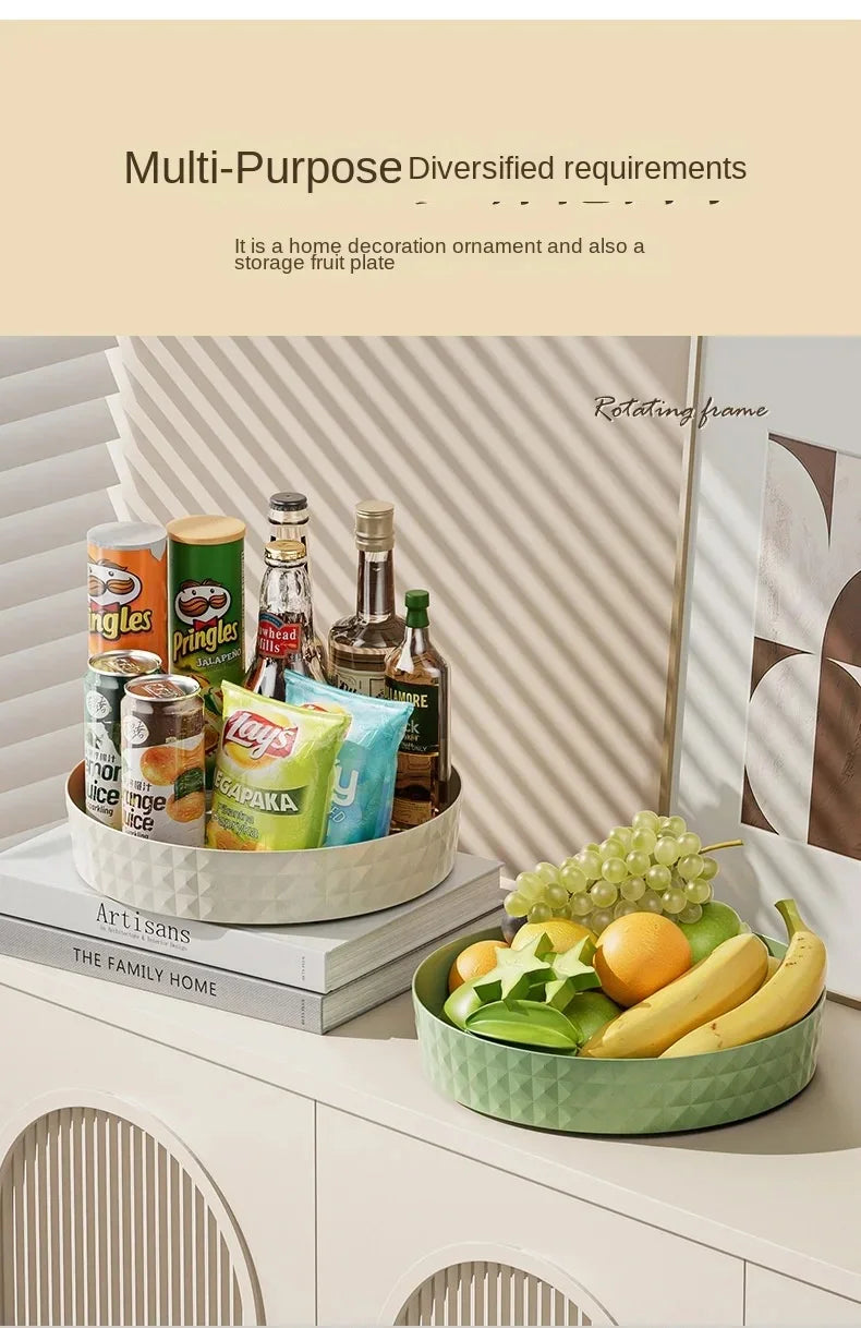 Étagère à Épices Rotative — Organisateur Cuisine Gain de Place