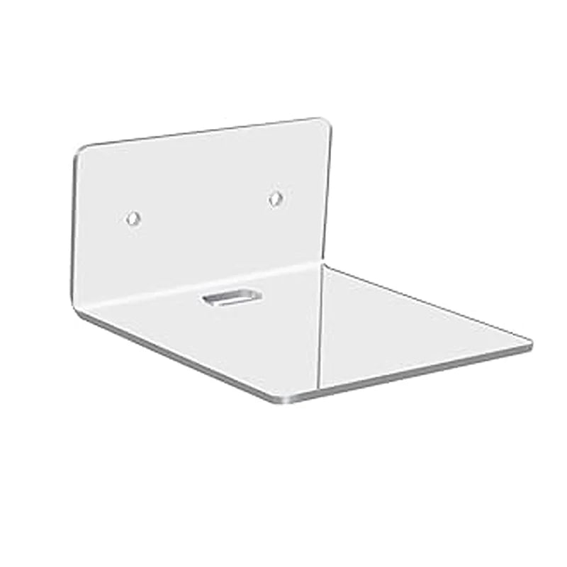 Étagère Flottante Acrylique Transparente — Support Mural Invisible