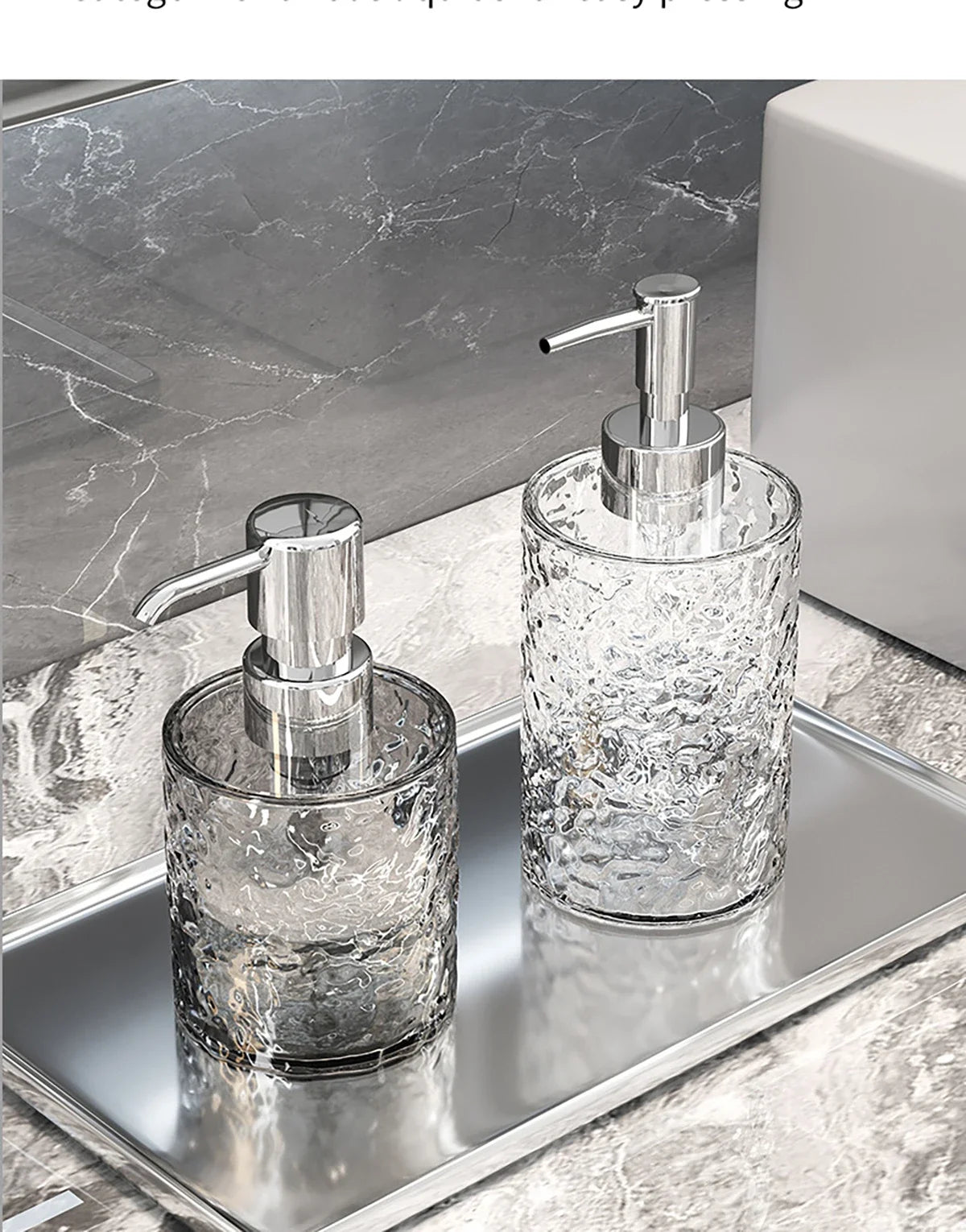 Distributeur Savon Rechargeable — Cuisine & Salle de Bain