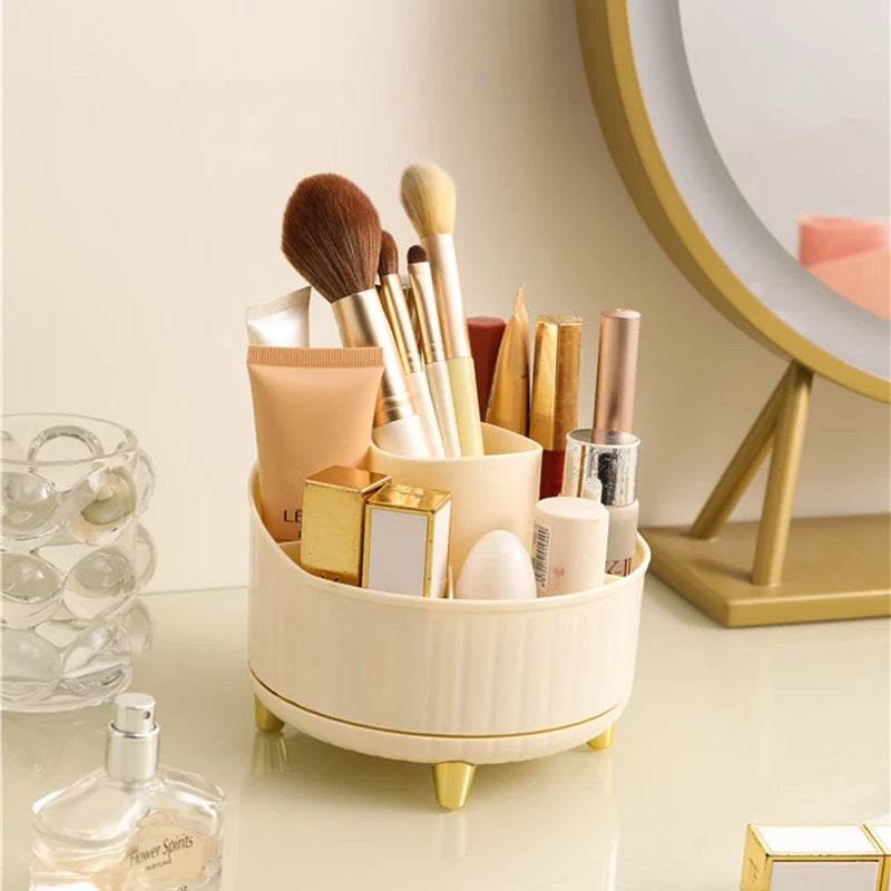 Organisateur Cosmétiques Rotatif 360° — Bureau & Salle de Bain