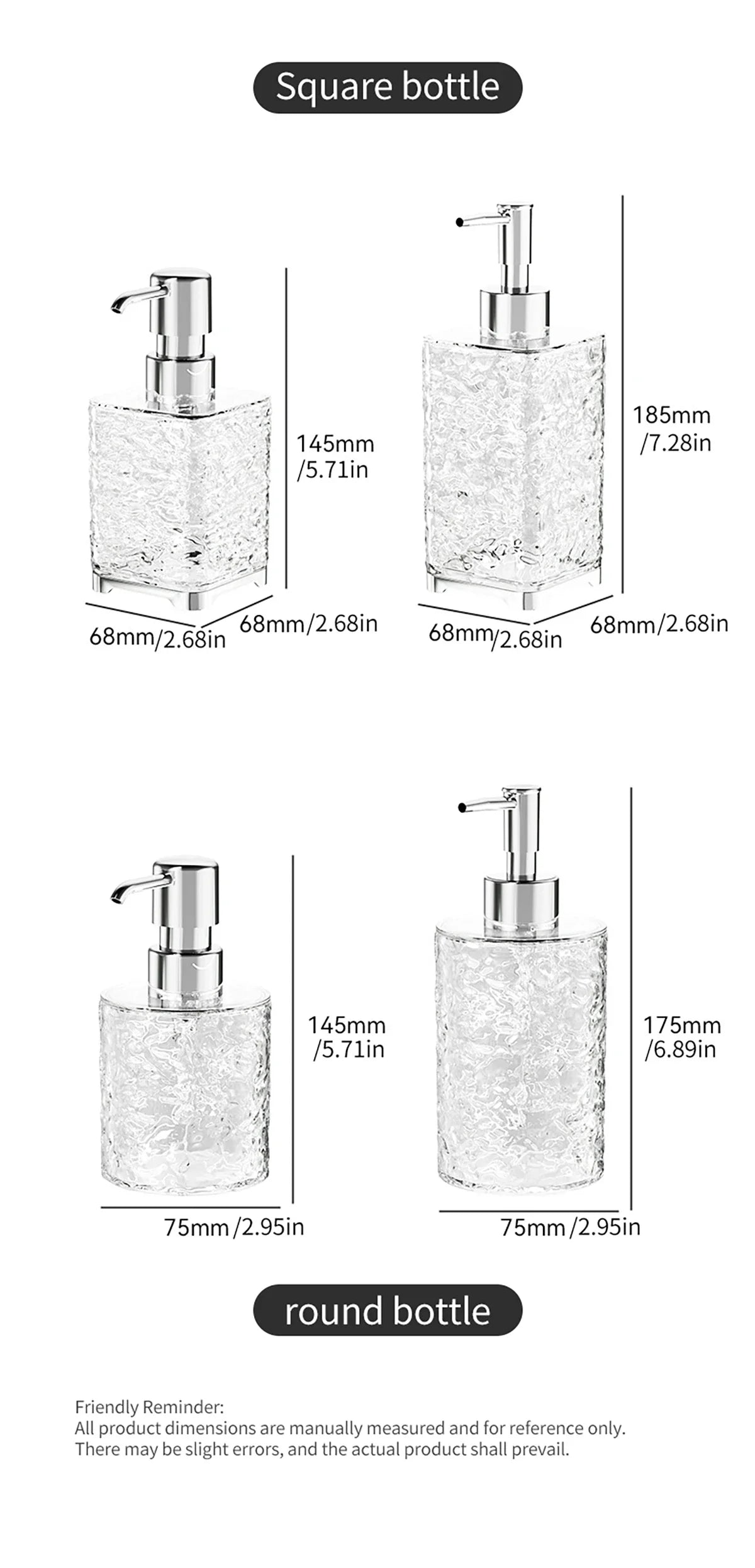 Distributeur Savon Rechargeable — Cuisine & Salle de Bain