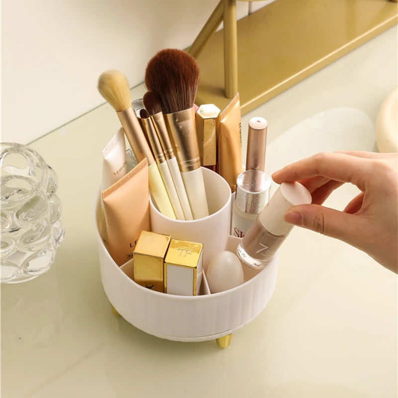 Organisateur Cosmétiques Rotatif 360° — Bureau & Salle de Bain