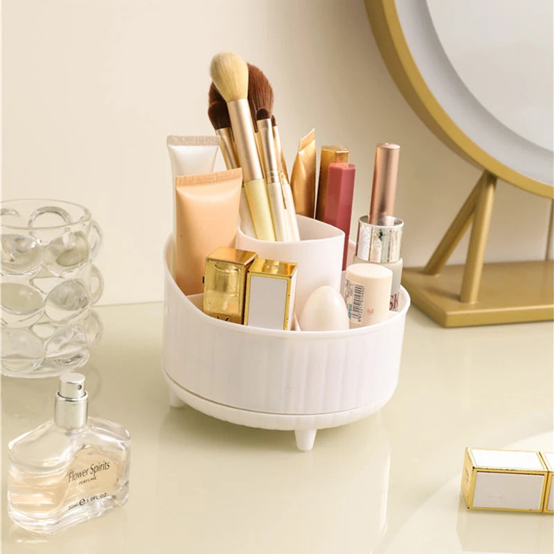 Organisateur Cosmétiques Rotatif 360° — Bureau & Salle de Bain