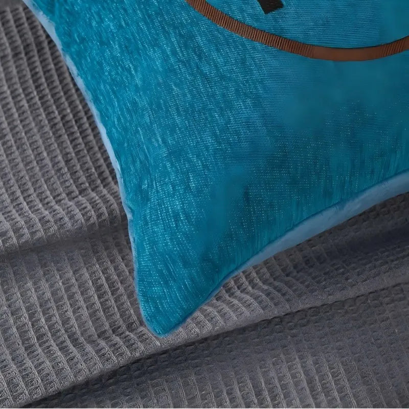 Housse de Coussin Tricot Câble Luxe — Douce & Confortable
