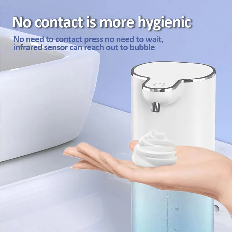 Distributeur Savon Automatique 400ml USB — Capteur Sans Contact