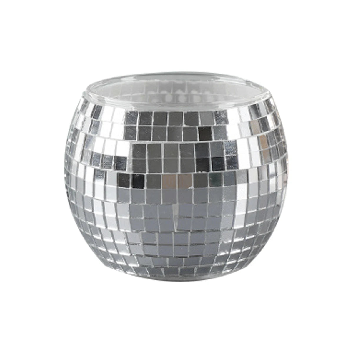 Vase Rond en Verre — Décoration Florale Salon & Table