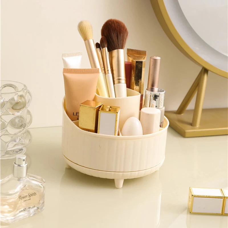 Organisateur Cosmétiques Rotatif 360° — Bureau & Salle de Bain