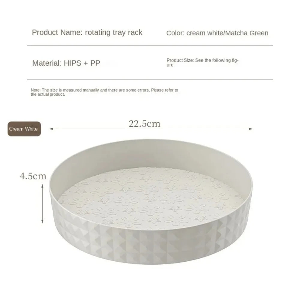 Organisateur Cuisine Rotatif 360° — Plateau Condiments & Fruits