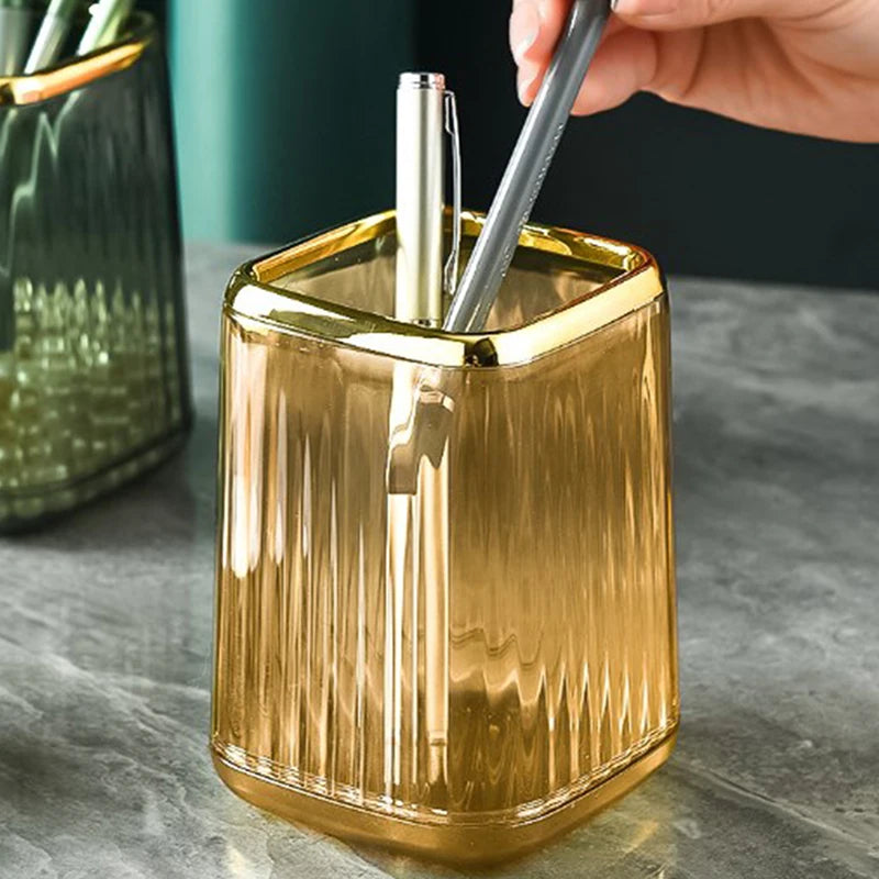 Organisateur Maquillage de Luxe — Rangement Pinceaux & Cosmétiques
