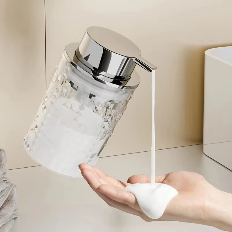 Distributeur Savon Moussant Luxe — Pompe Mousse Salle de Bain