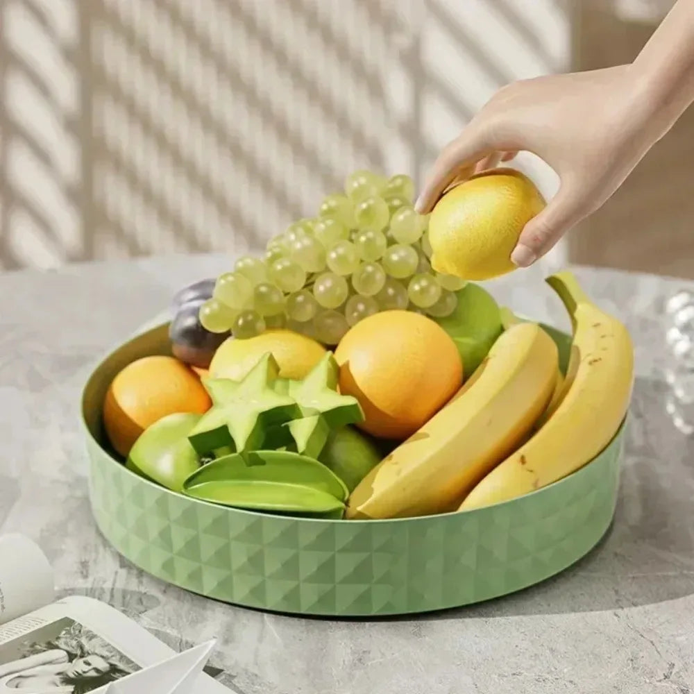 Organisateur Cuisine Rotatif 360° — Plateau Condiments & Fruits