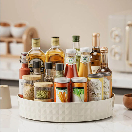 Étagère à Épices Rotative — Organisateur Cuisine Gain de Place
