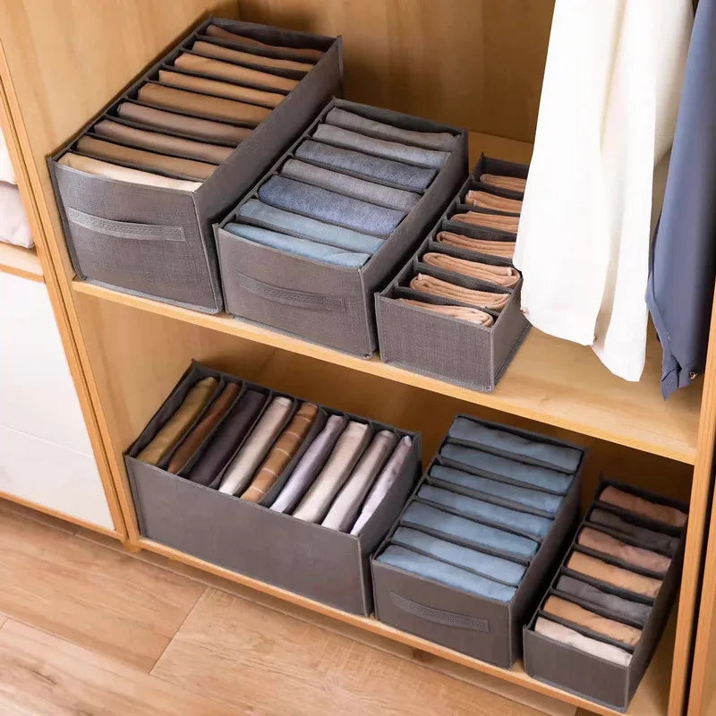 Organisateur Armoire — Rangement Vêtements & Accessoires Modulable