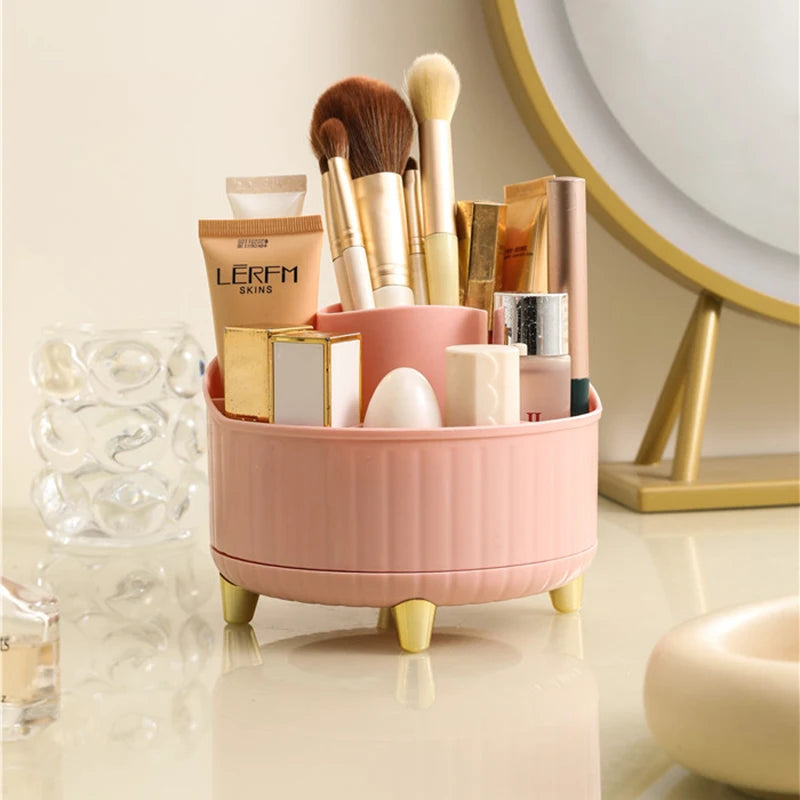 Organisateur Cosmétiques Rotatif 360° — Bureau & Salle de Bain