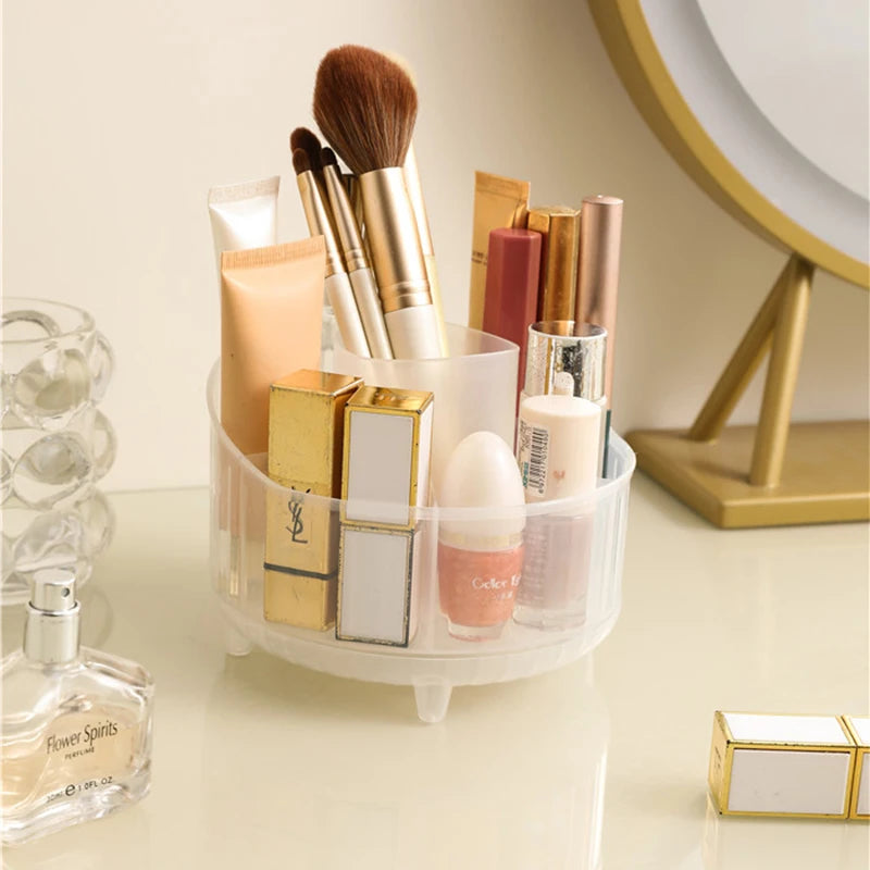 Organisateur Cosmétiques Rotatif 360° — Bureau & Salle de Bain