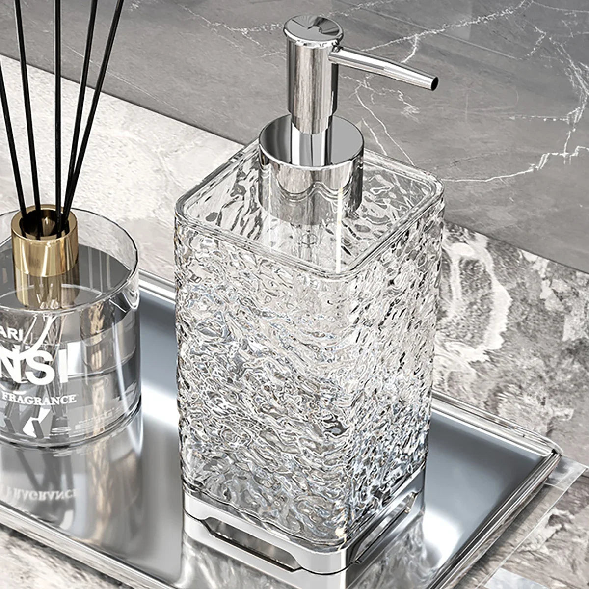 Distributeur Savon Rechargeable — Cuisine & Salle de Bain