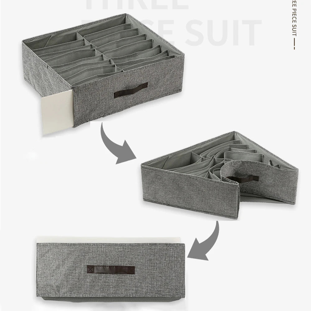 Organisateur Vêtements — Rangement Pantalons, Sous-vêtements & Linge